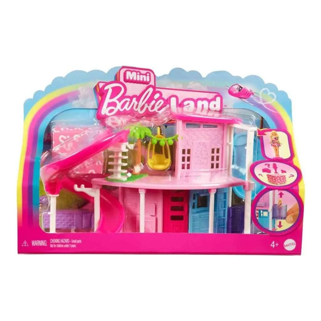 Barbie Mini Barbieland Casa Dos Sonhos Rosa - Mattel Rosa · Modelo: Boneca Fashionista — foto 2 de 4