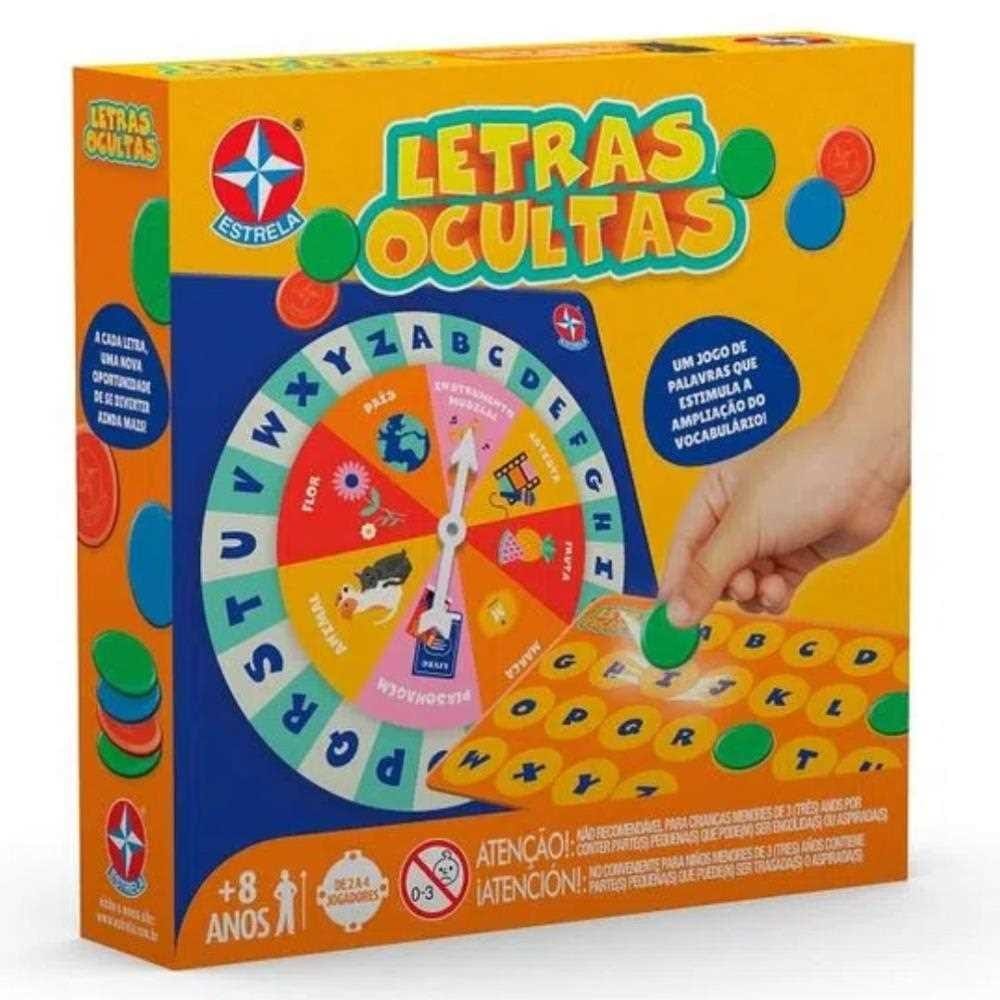 Jogo Letras Ocultas - Estrela · MPN 1001603100141 — foto 4 de 4