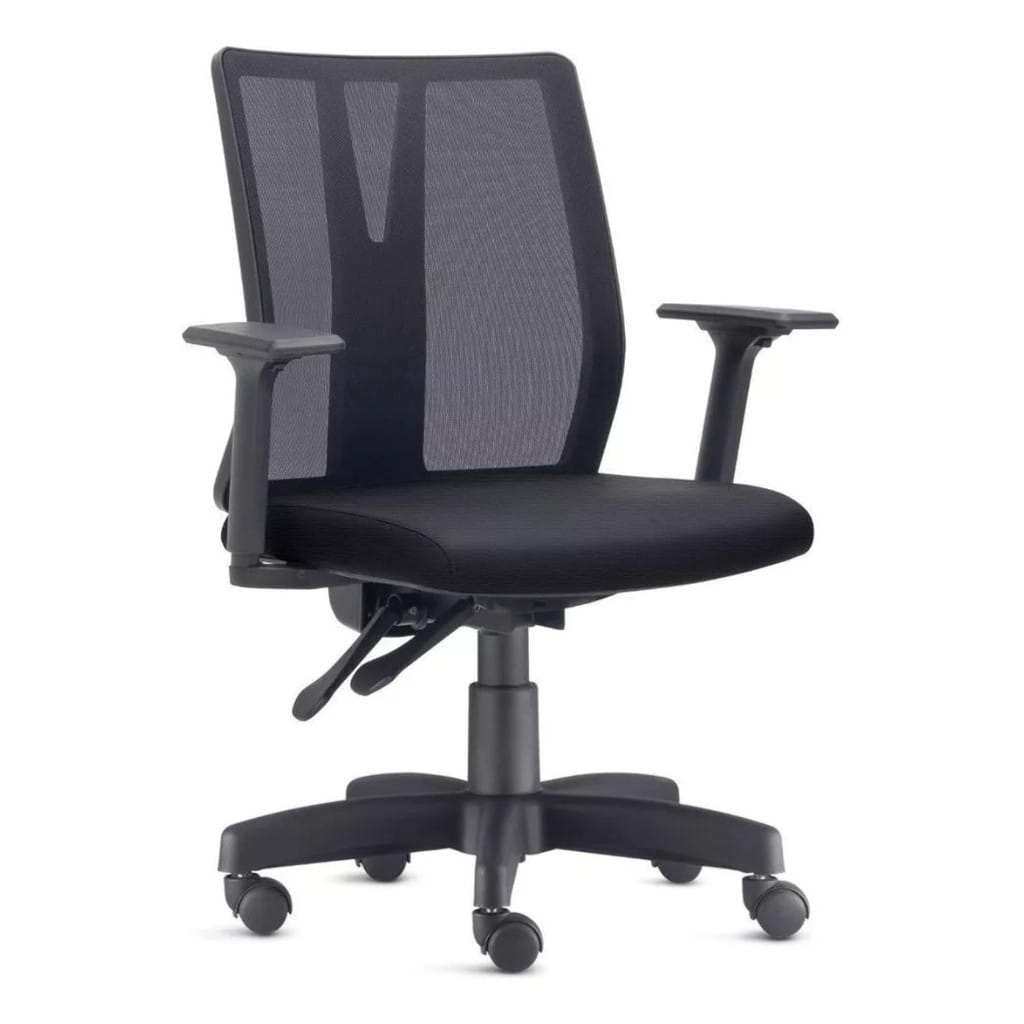 Cadeira De Escritório Em Tela Frisokar Addit Diretor Ergonômica… · Cor: Preto · Modelo: Ergonomica Regulagem De Altura — foto 5 de 5