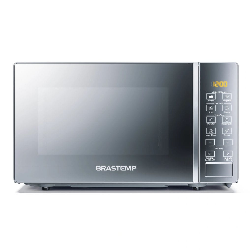Micro-ondas Brastemp 20 Litros Em Inox Espelhado - Bms20ar · Voltagem: 110V — foto 7 de 8