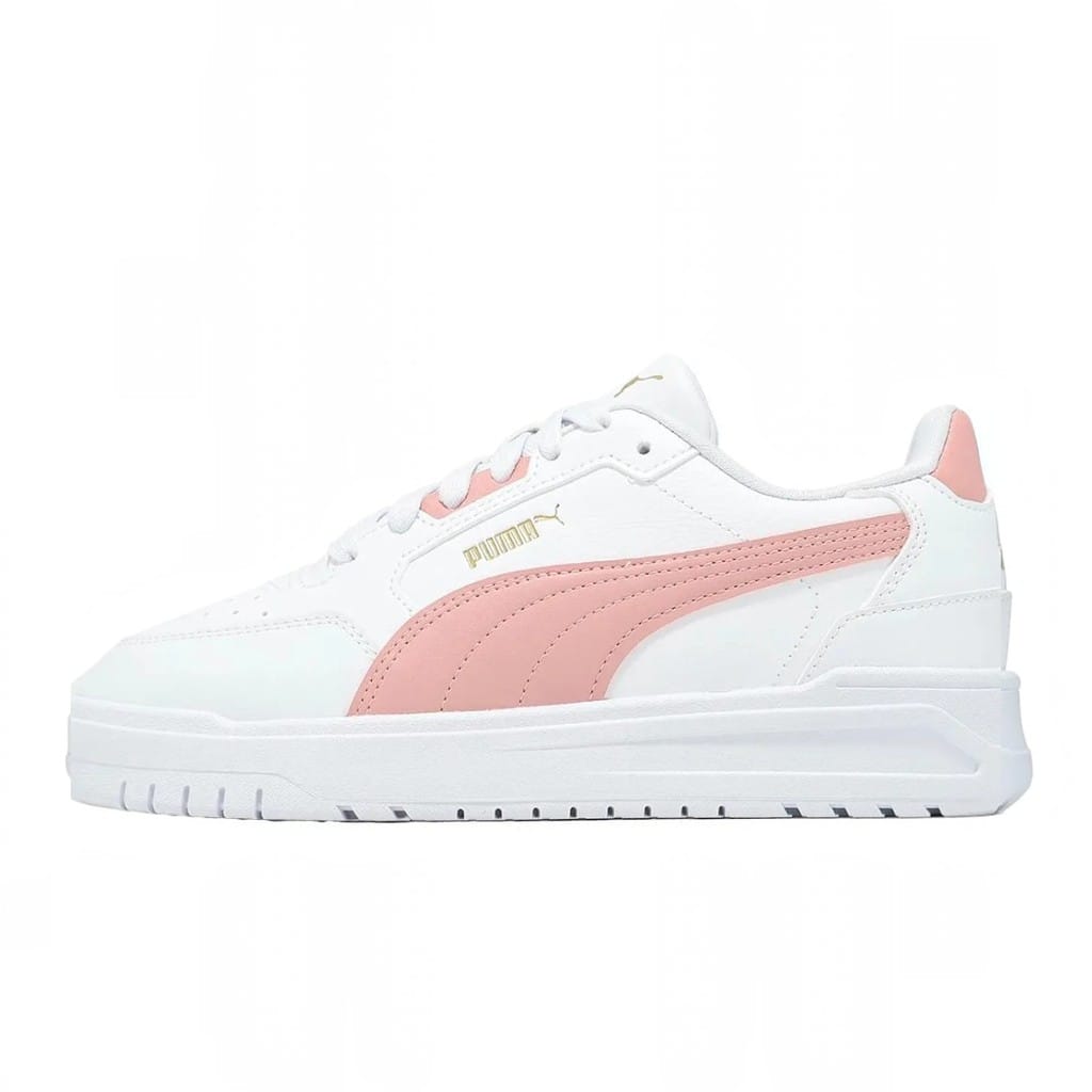 Puma Shuffle · Cor: Puma white/Puma black/Puma team gold — foto 2 de 3