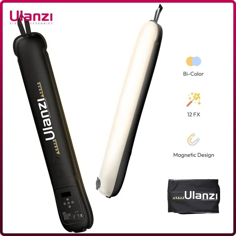 Tubo de luz inflável portátil bicolor Ulanzi Ua12 12w · GTIN 910890455029 — foto 3 de 3