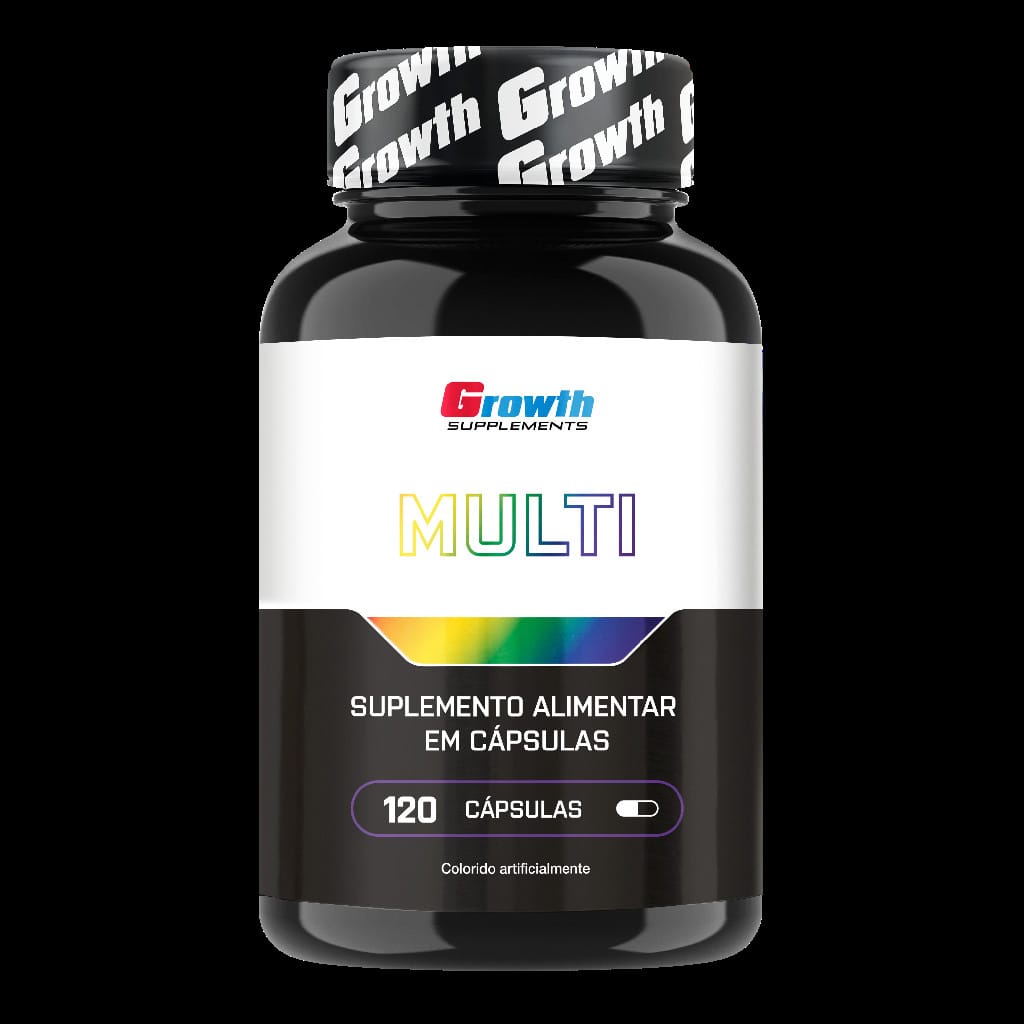 Multivitamínico 120 Cáps. Growth Supplements - Sabor Neutro… · GTIN 7803765790550 — foto 5 de 5