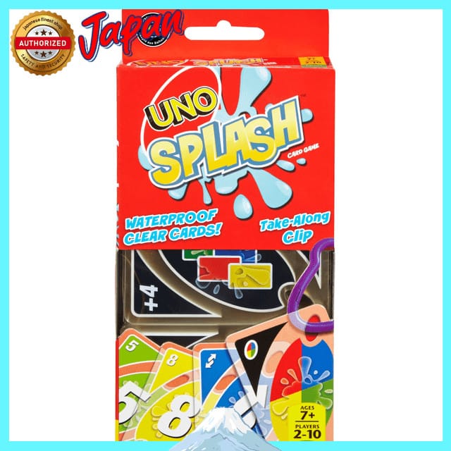 Jogo De Cartas Mattel Games Uno Splash, Sortido (dhw42) · GTIN 783318279084 — foto 2 de 3
