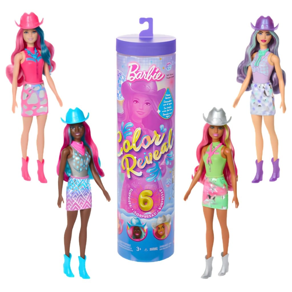 Barbie Color Reveal Disco Star Surpresa Sortida - Jcv73 — foto 5 de 7
