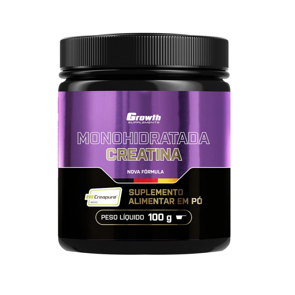Creatina Creapure 250g Growth Supplements sem Sabor em Pó… — foto 6 de 6
