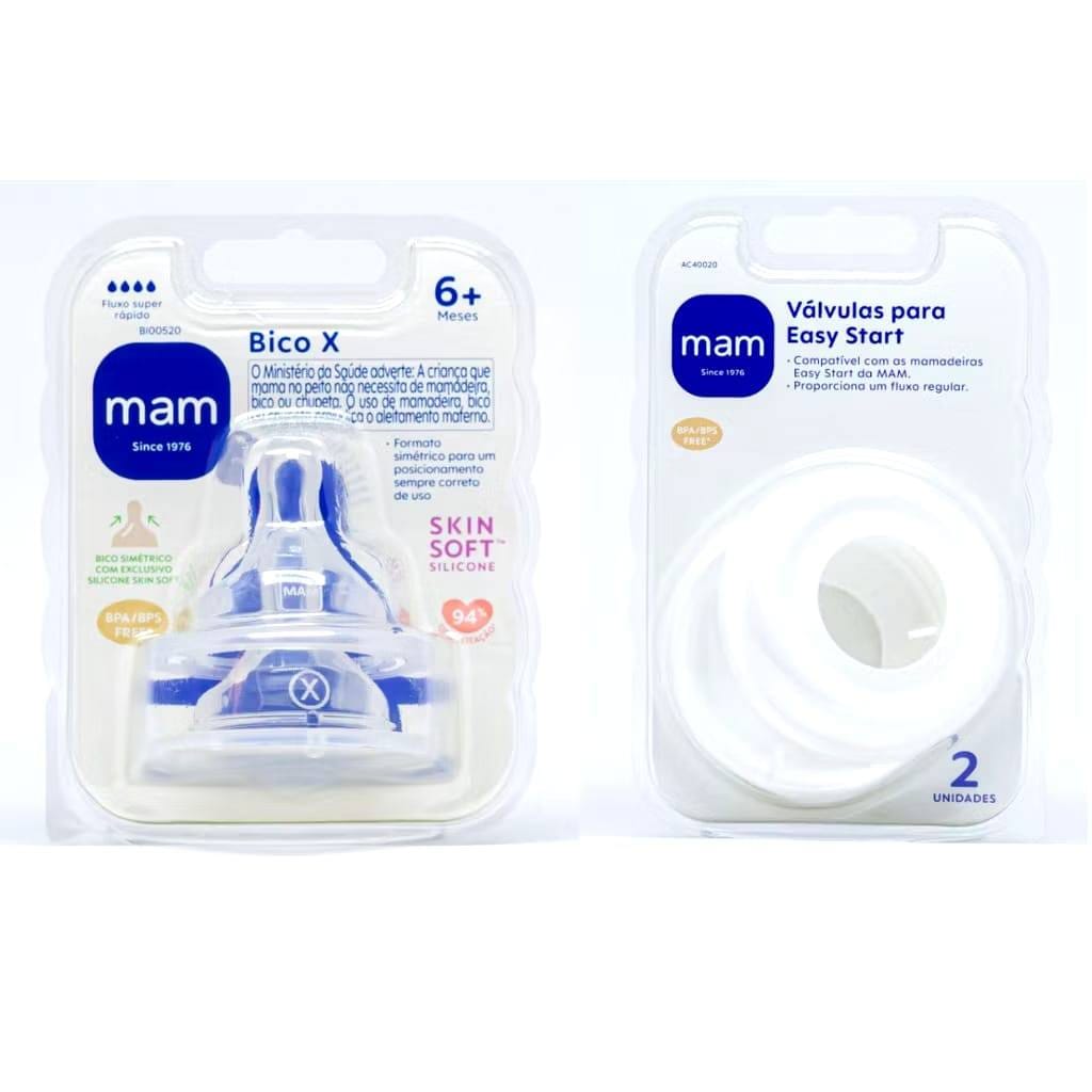 Válvula Anticólica Para Mamadeira Easy Start - Mam · Cor: Branco · Modelo: Anticólica Easy Start — foto 2 de 4