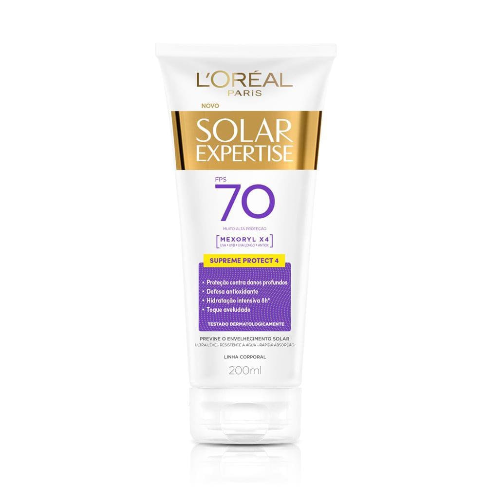 Protetor Solar Supreme Protect Fps 70 200 Ml Loréal Paris · GTIN 7907109258826 — foto 3 de 3