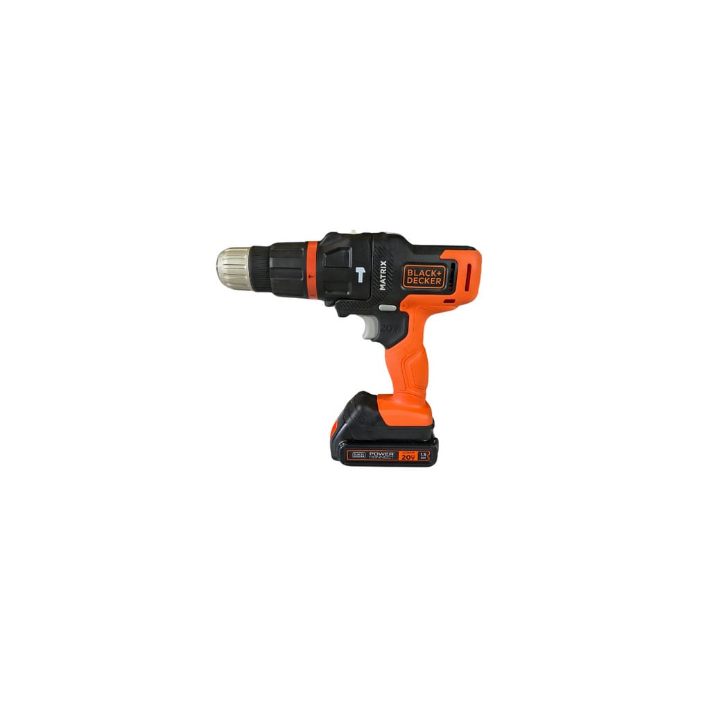 Black Decker Furadeira Parafusadeira Matrix Black&decker · Cor: Preto · Modelo: Matrix 20v Black&Decker — foto 4 de 4