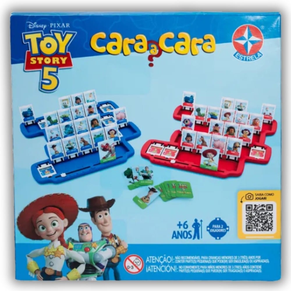 Brinquedo Jogo De Tabuleiro Cara A Cara Disney Estrela · GTIN 7896027544756 — foto 2 de 4