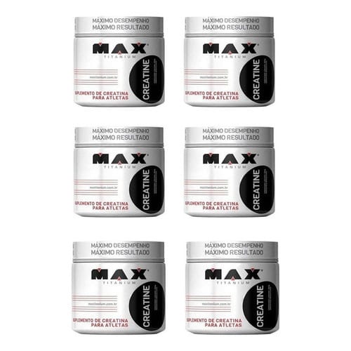 Atacado - Kit 6x Creatina - 300g - Max Titanium · GTIN 6012530712784 — foto 4 de 4
