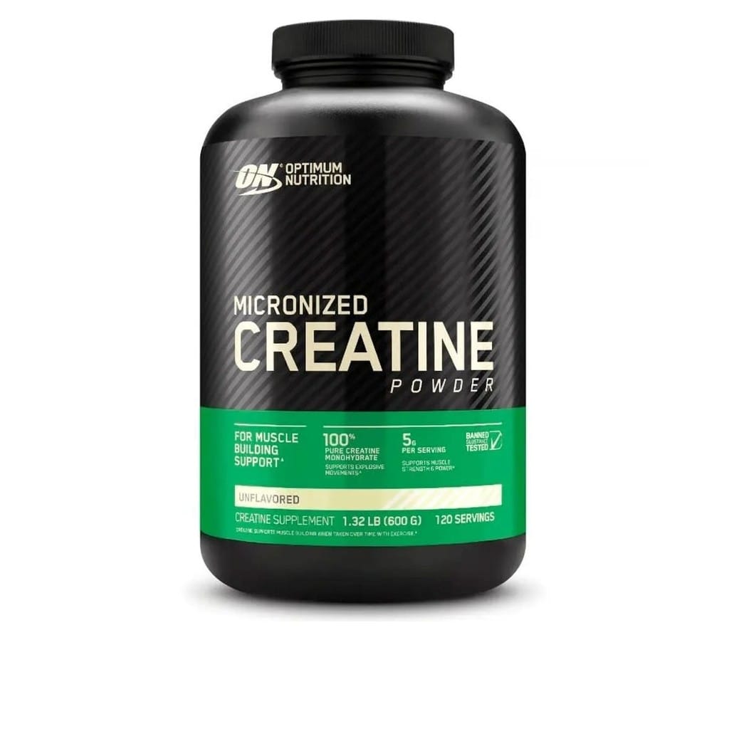 Creatina micronizada Optimum Nutrition em 600g de monohidrato — foto 7 de 8