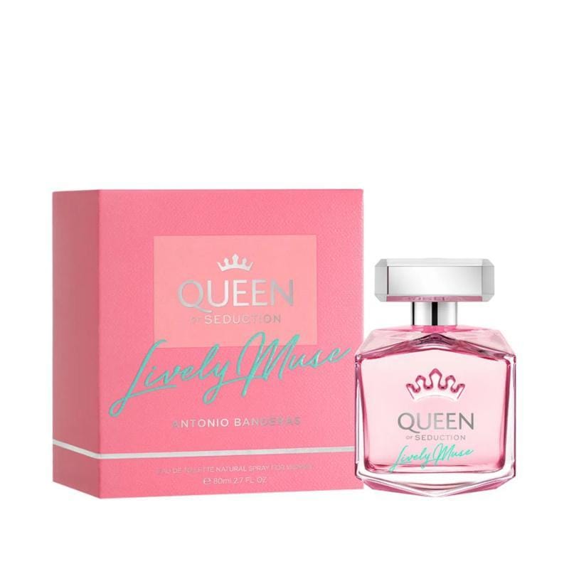 Antonio Banderas Queen Of Seduction Perfume Fem Edt 80ml · GTIN 8411061990636 — foto 2 de 2