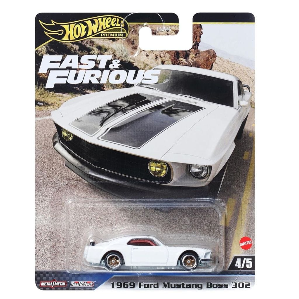 Mustang Hot Wheels Premium Fast And Furious · Cor: Azul — foto 6 de 7