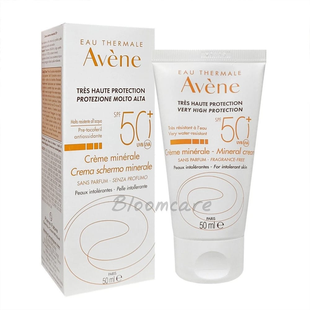 Avène Protetor Solar Fps50+ Creme Mineral 50ml · GTIN 3282779355773 — foto 2 de 4