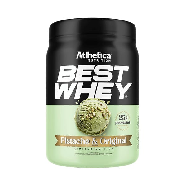 Best Whey Pote 450g Pistache & Atlhetica Nutrition · GTIN 7899621110310 — foto 5 de 8