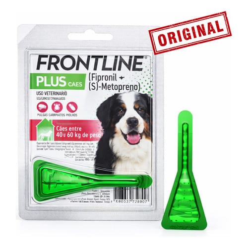 Antipulgas Carrapatos Frontline Plus Cachorro 40-60kg Pipeta · Cor: - — foto 4 de 4