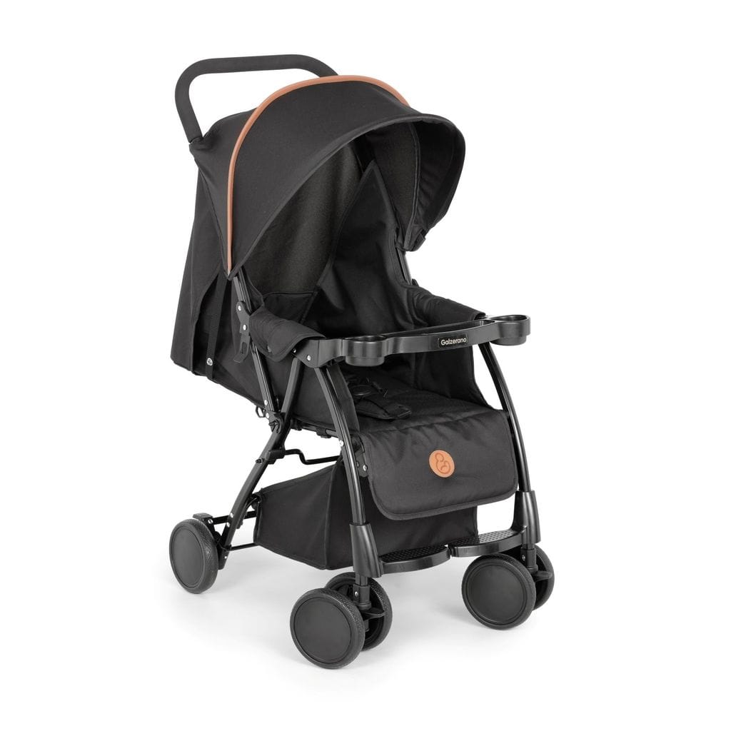 Carrinho De Passeio Bebê Infantil Nizi Preto Galzerano — foto 5 de 5