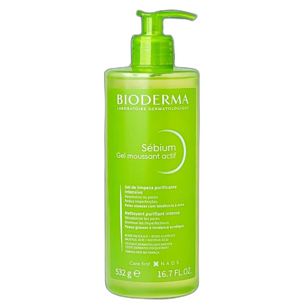 Gel de limpeza hidratante Bioderma Sebium Gel Moussant · GTIN 80629800656 — foto 8 de 8