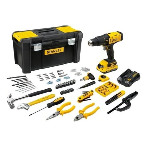 Furadeira de impacto Stanley SCD711C1H · Cor: Amarelo · Modelo: SCD711C1H-B2 — foto 8 de 8