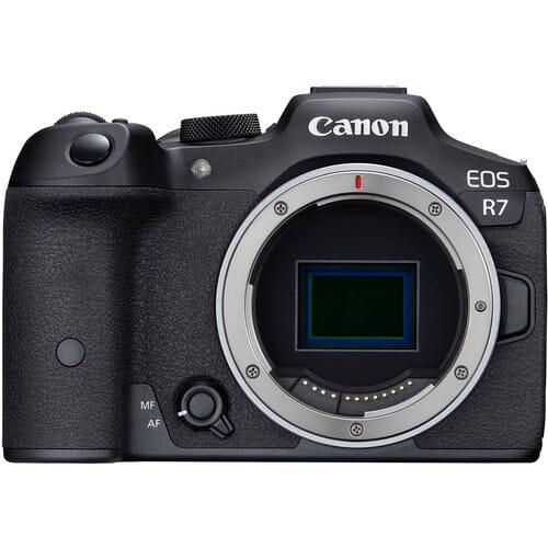 Camera Canon Eos R7 Mirrorless R Corpo Profissional Preto · Tela: 2.95 " — foto 2 de 4