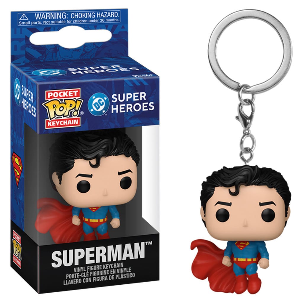 Chaveiro Funko Pop Superman Dc Comics · GTIN 849803097035 — foto 2 de 3