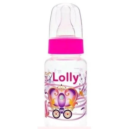 Mamadeira 150ml Tip Bico Silicone Azul - Lolly · Modelo: Unicórnio Rosa — foto 3 de 3