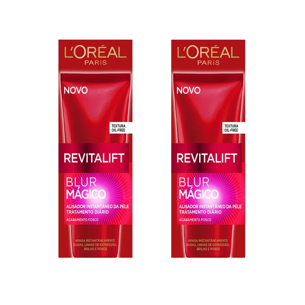 Kit 2 Blur Mágico Revitalift Oil Free Loréal Paris 27g Todo… · GTIN 7891829430528 — foto 4 de 4