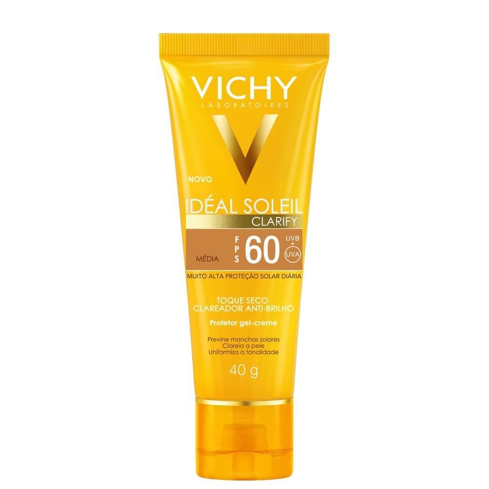 Protetor Solar Ideal Soleil Clarify 60 Vichy ( Os Tons) · GTIN 6015608677619 — foto 3 de 3