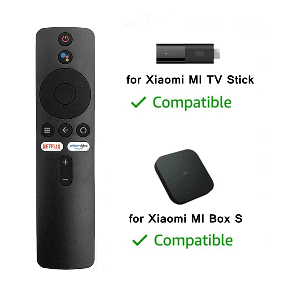 Controle Remoto Bluetooth Xiaomi Mi Box Tv Stick · Cor: Preto · Modelo: Controle Remoto Mi Stick — foto 3 de 3