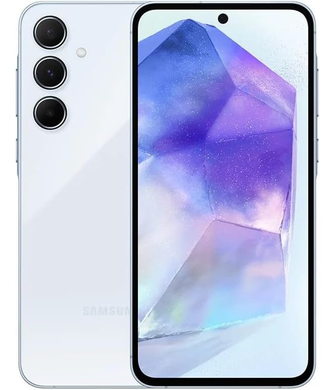 Celular Samsung Galaxy A55 5g Cor Azul-celeste