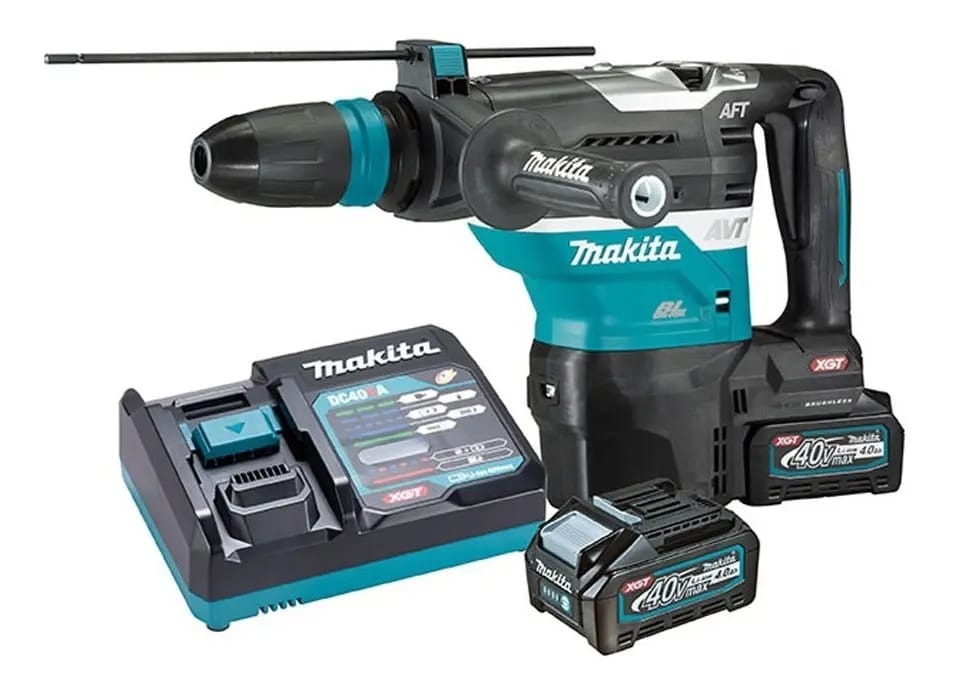 Martelete Perfurador Combinado Hr005gm201 Bl Makita