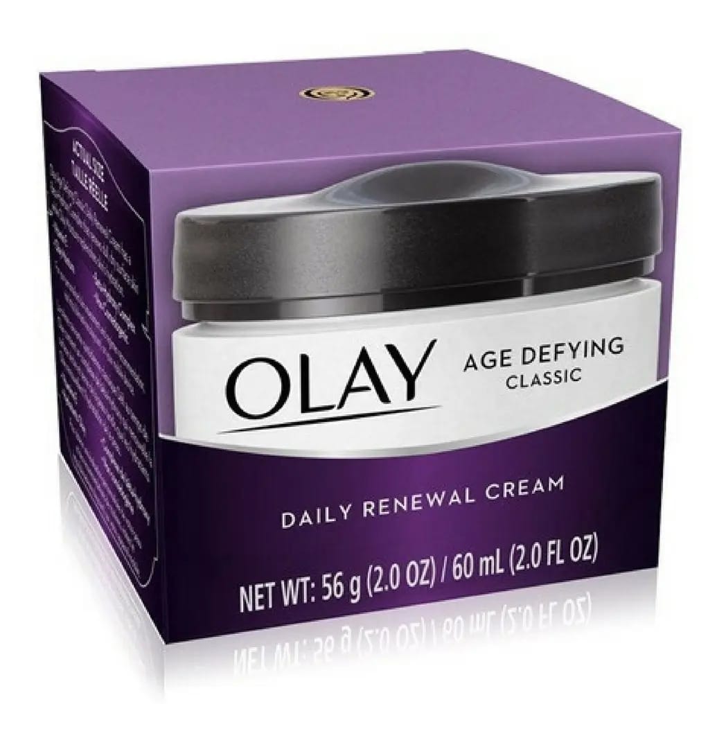 Creme facial hidratante diário Olay Age Defying Classic 2 onças
