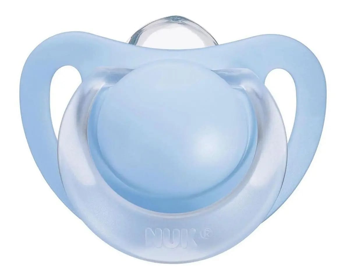 Chupeta Trendline Comfort 0-6 Meses Azul - Nuk Liso