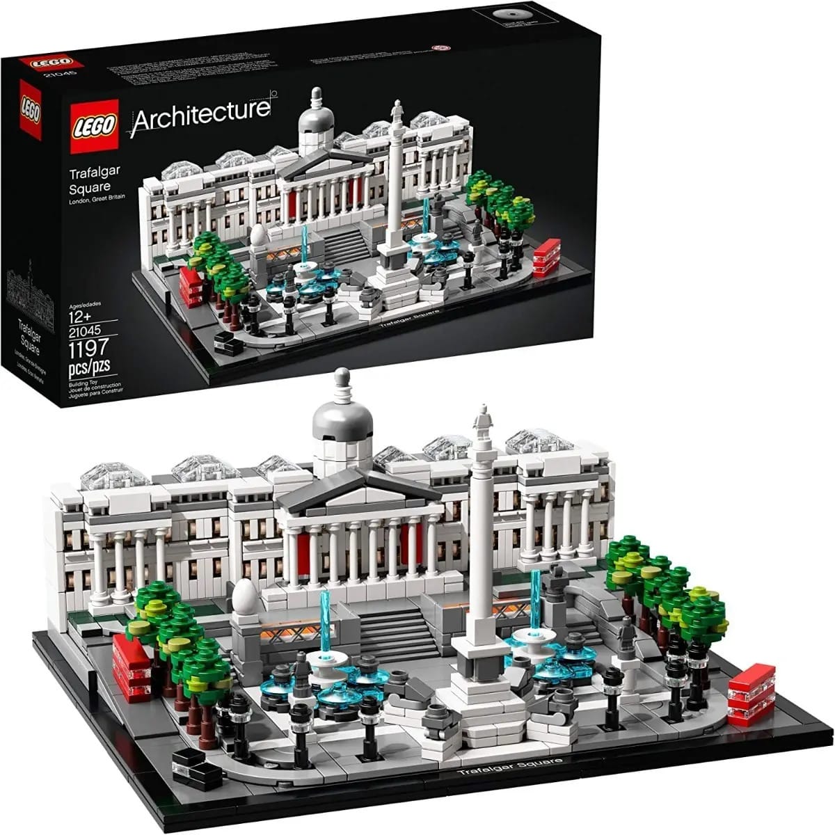 Lego Architecture 21045 - Praça Trafalgar 1197 Peças