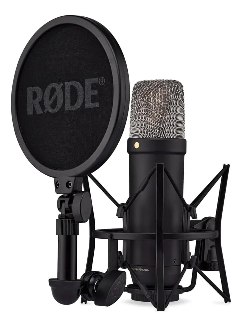 Microfone Rode Nt1 5a Geração Condensador Xlr/usb S/juros Preto