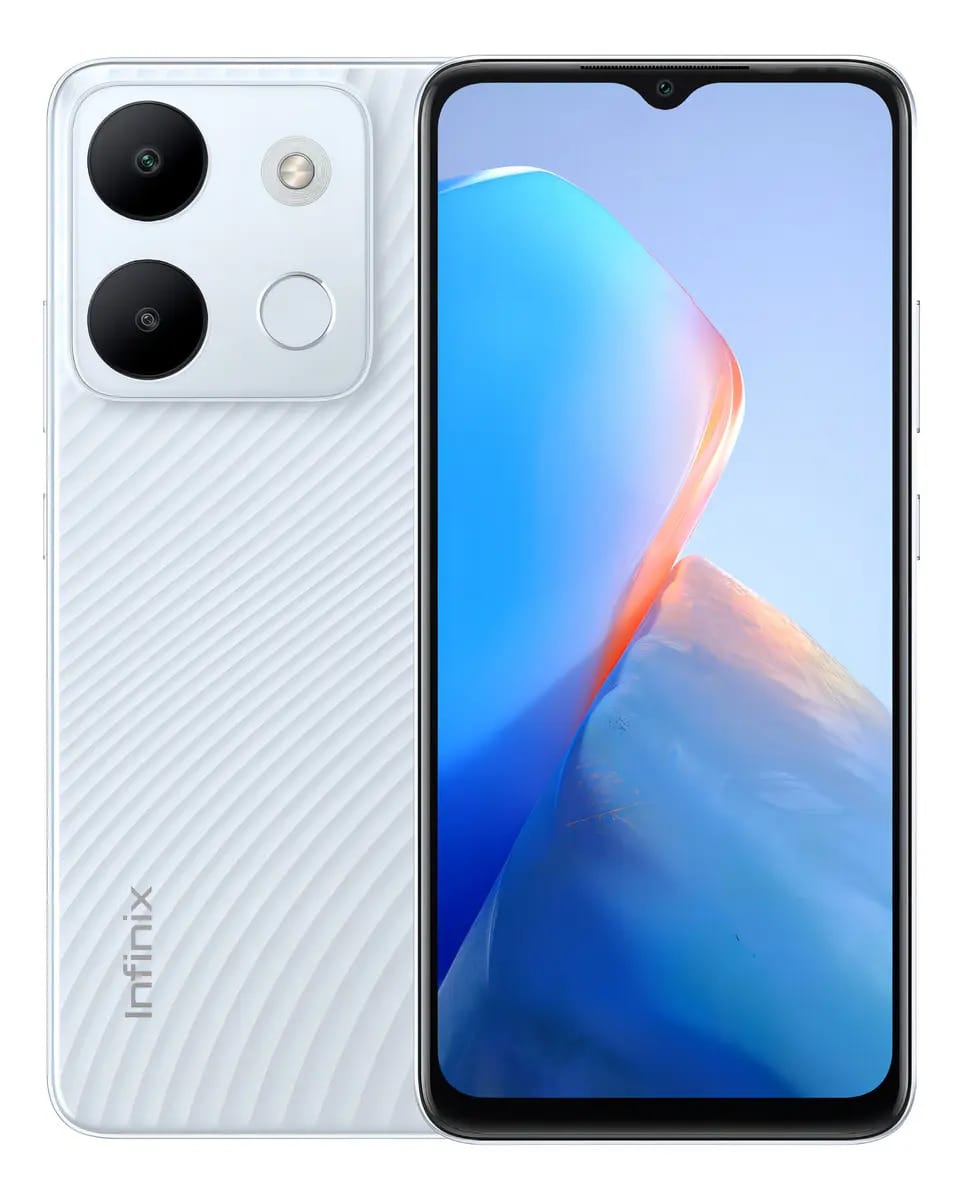 Infinix Smart 7 (5000 mAh) Dual SIM 64 GB iceland white 4 GB RAM
