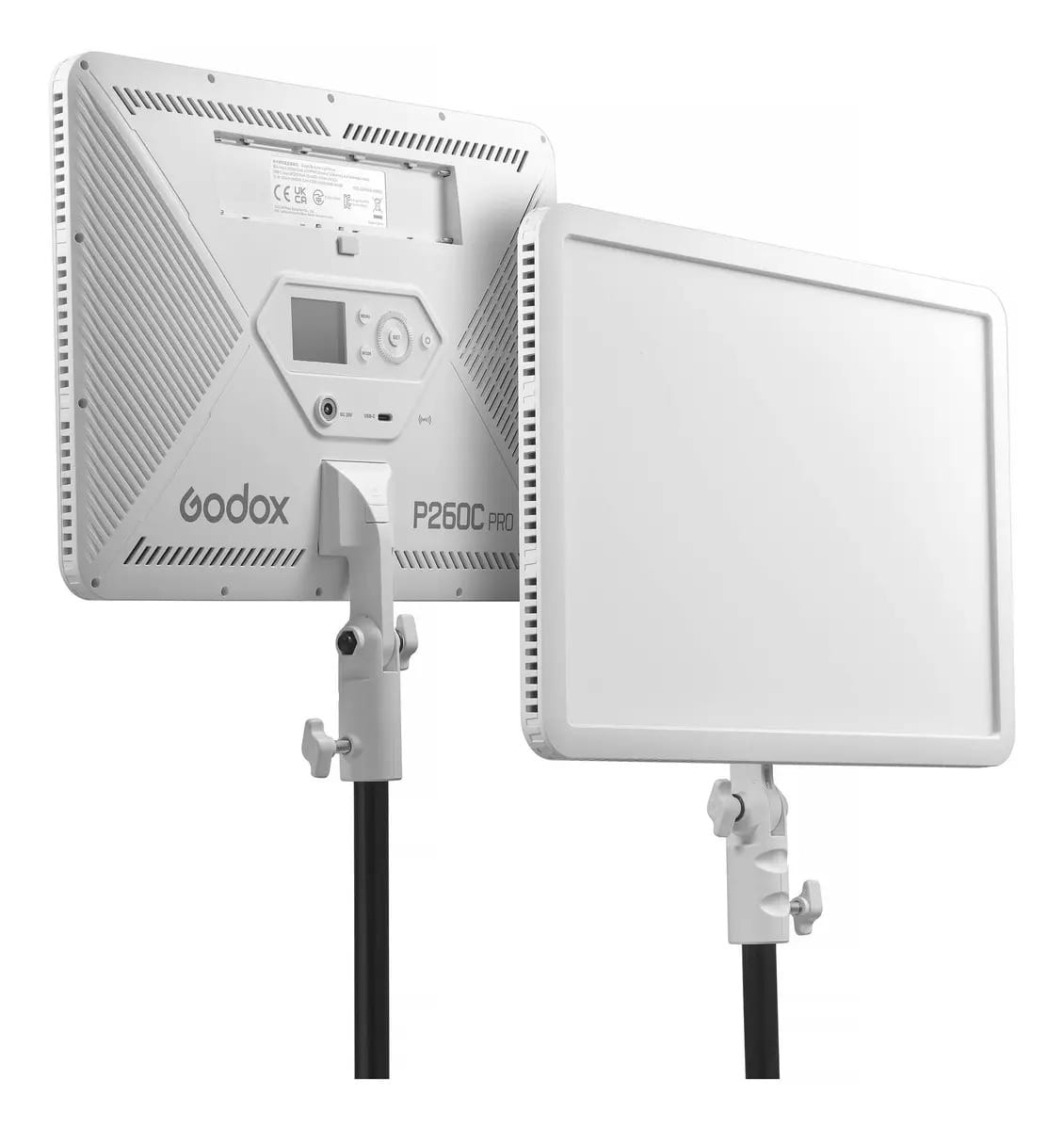 Painel Led Bicolor Godox 260c-pro 45w Bluetooth 2800-6500k Branco Led Bicolor