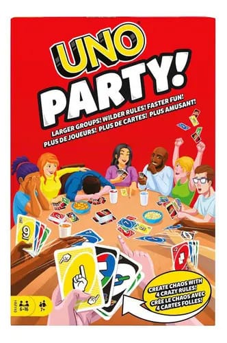 Jogo De Cartas Uno Party Mattel