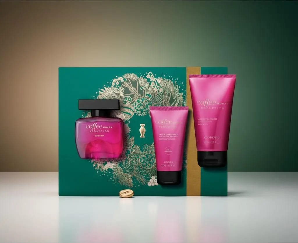 De Natal Coffee Woman Seduction O Boticário Volume Da Unidade 100 Ml