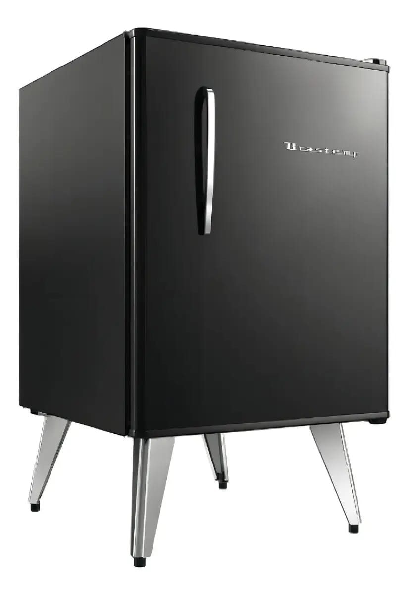 Frigobar Brastemp Retrô 76l Preto Charme Vintage