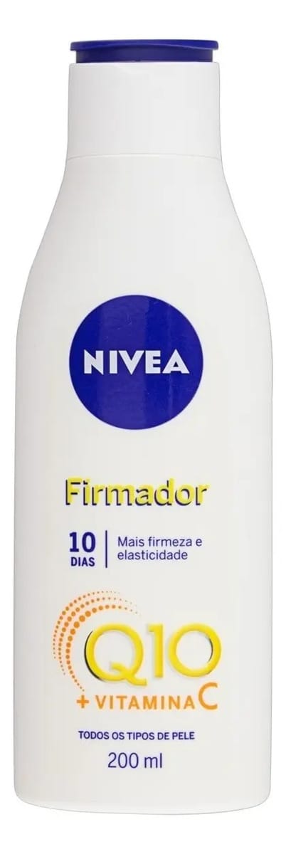 Creme para corpo Nivea Q10 Firmador Q10 + Vitamina C en tubo 200mL