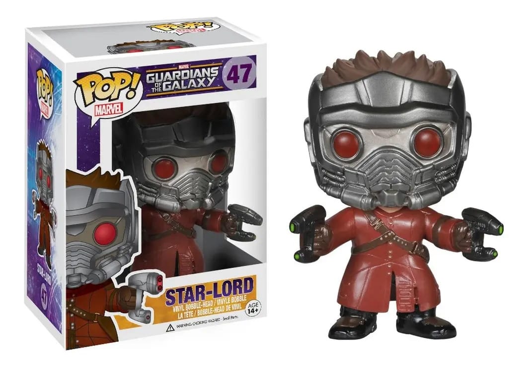 Boneco Funko Pop Marvel Star Lord Fk3791 - Funko