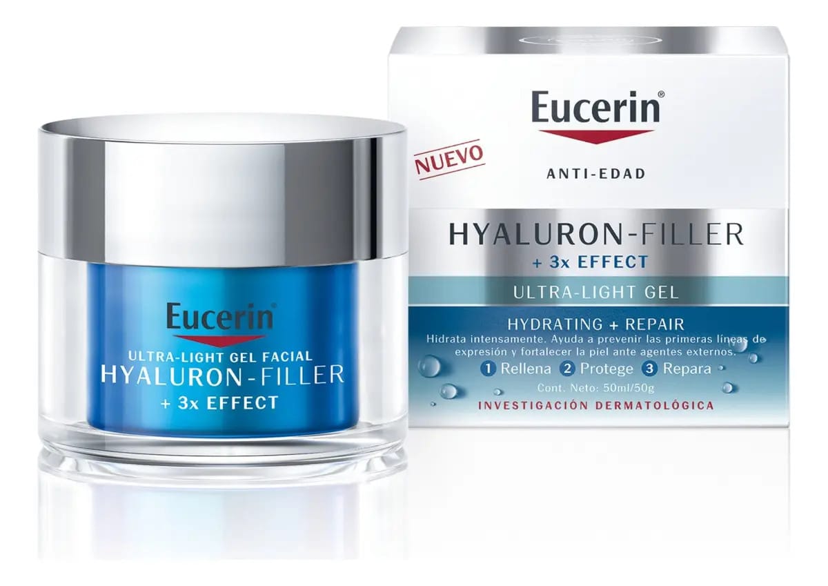 EUCERIN Sérum Facial Daily Booster Repair 50ml, 72h Hidratação, Fortalecedor, Hyaluron-Filler, Ácido Hialurônico, Antirrugas, Hidratante
