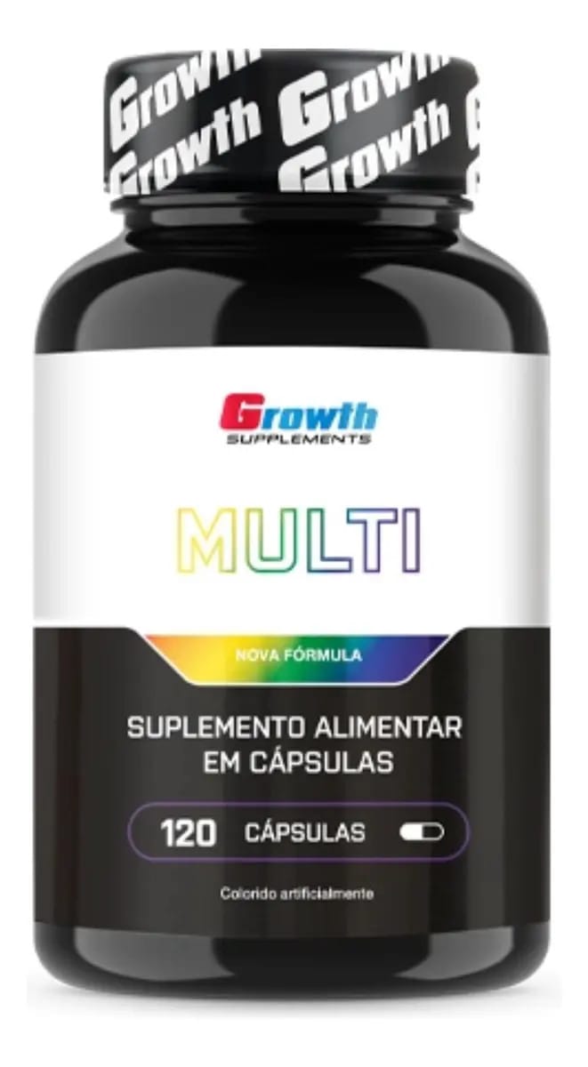 Suplemento en cápsula Growth Supplements Multivitamínico Growth Multivitamínico Esportivo sabor neutro x 84g