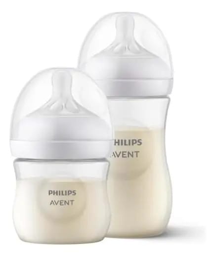 Mamadeira Avent Pétala anticólica neutra 125/260ml 0+ mes