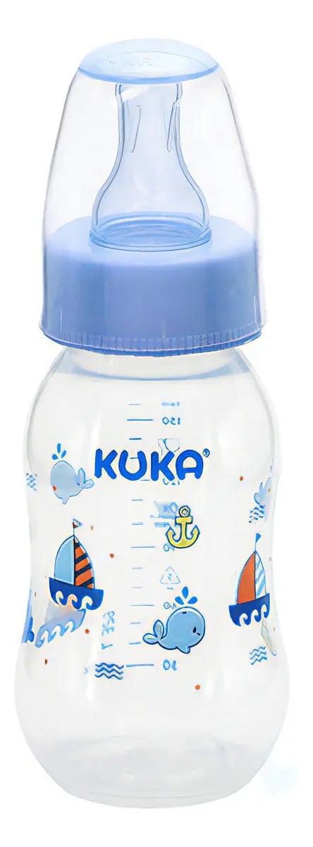 Mamadeira Natural Color 160ml Red - Kuka