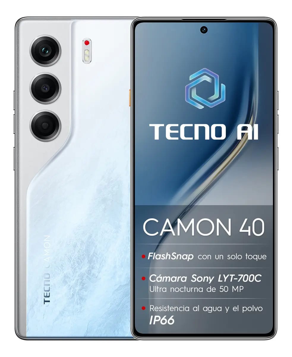 Tecno Tecno Camon 30 Pro 256GB 8GB RAM Blanco
