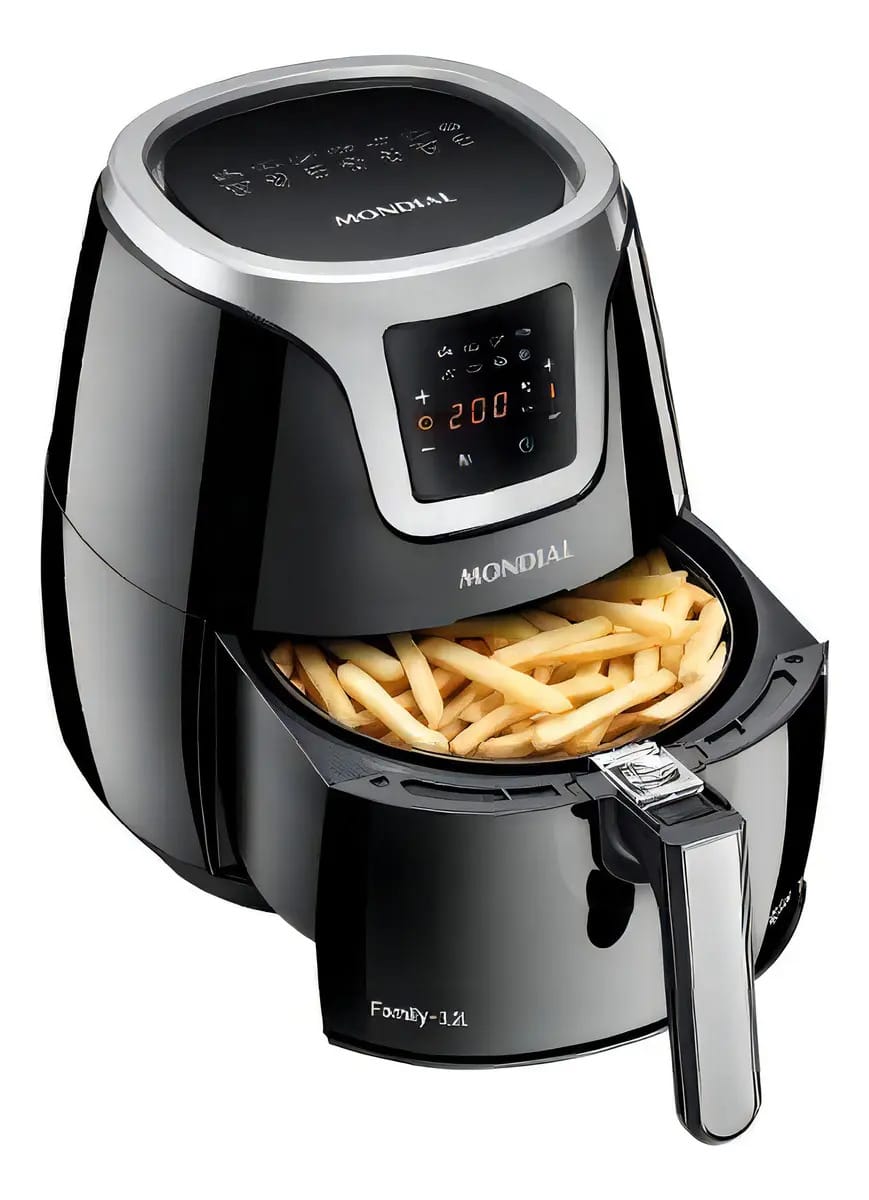 Fritadeira Air Fryer Mondial Family Digital Touch 3,2l