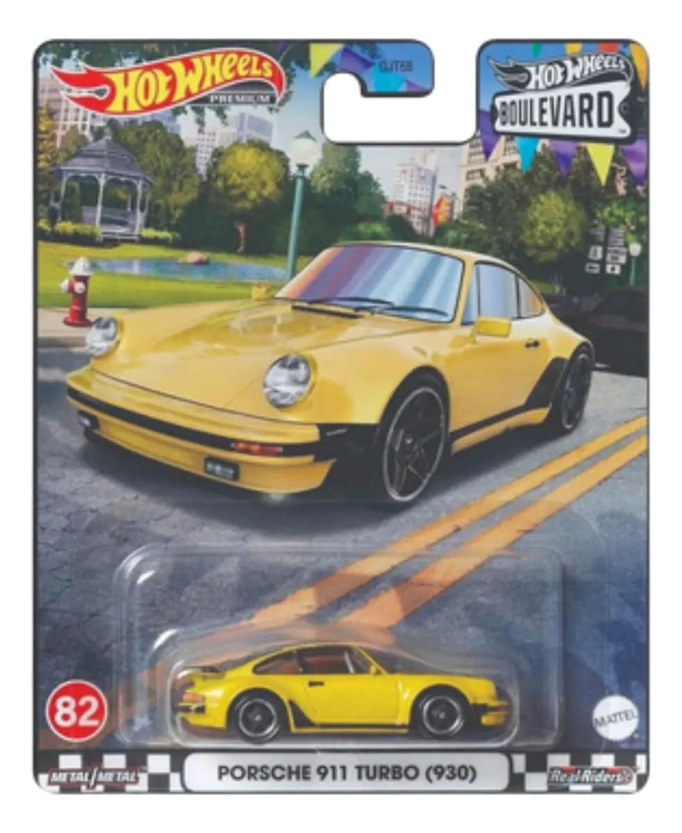 Hot Wheels Porsche 911 Turbo 930 Amarelo Boulevard 2023